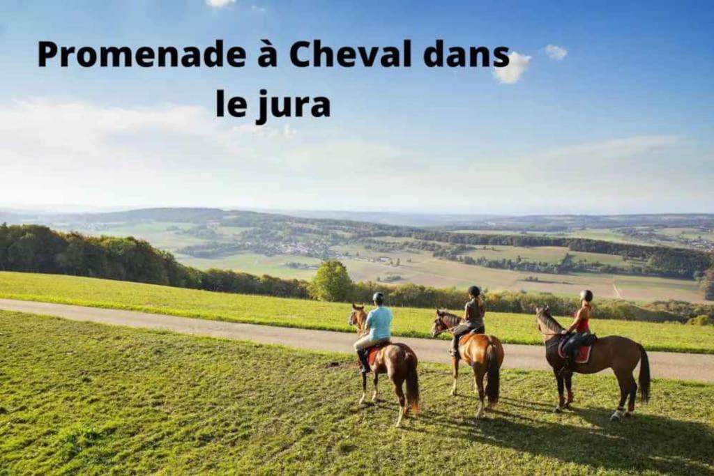 Superbe Appartement Au Coeur Du Jura Champagnole Exteriör bild
